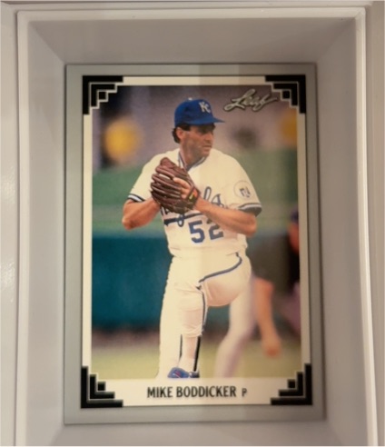 1991 Leaf #330 Mike Boddicker — front