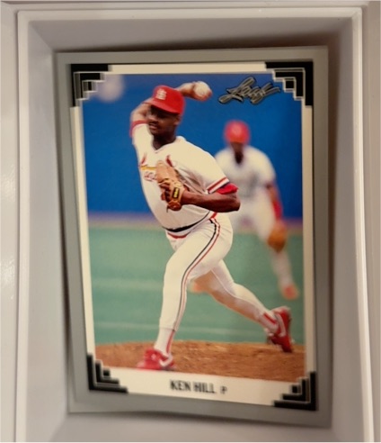 1991 Leaf #376 Ken Hill — front