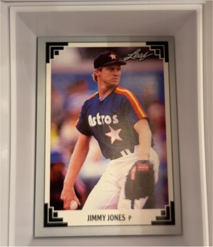 1991 Leaf #371 Jimmy Jones — front