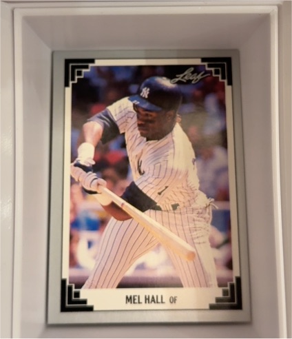 1991 Leaf #283 Mel Hall — front