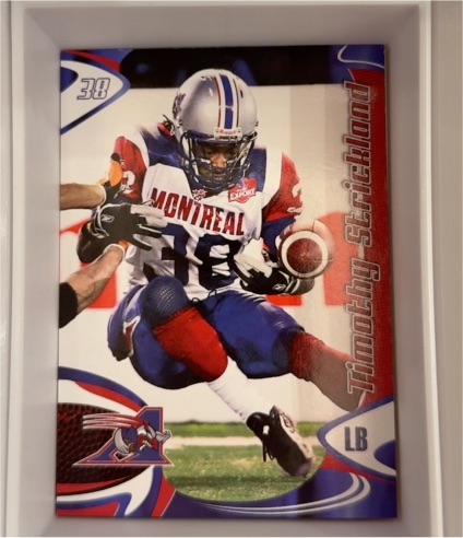 2007 Extreme CFL #10 Timothy Strickland — front