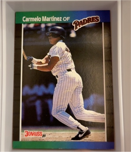1989 Donruss #601 Carmelo Martinez — front
