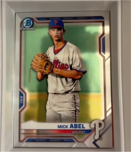 2021 Bowman Draft #BD-72 Mick Abel — front