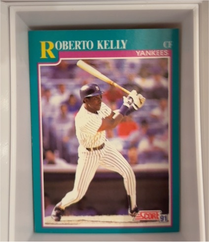 1991 Score #101 Roberto Kelly — front