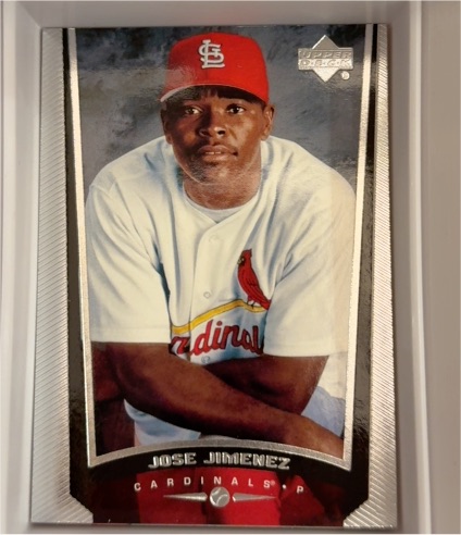 1999 Upper Deck #470 Jose Jimenez — front