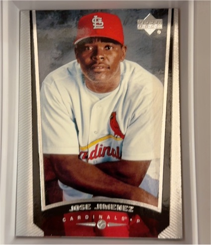 1999 Upper Deck #470 Jose Jimenez — front