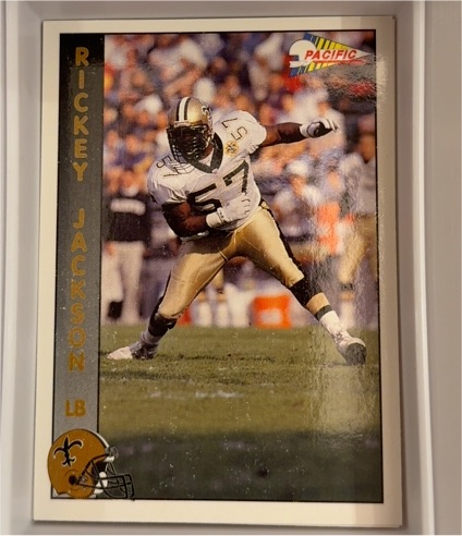 1992 Pacific #205 Rickey Jackson — front