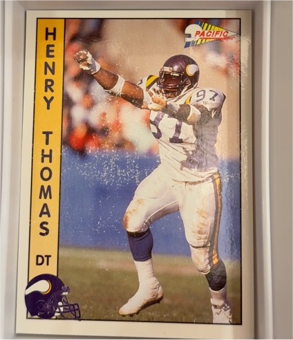 1992 Pacific #184 Henry Thomas — front