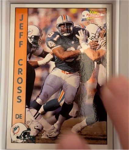 1992 Pacific #172 Jeff Cross — front