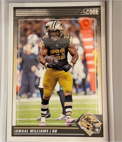 2024 Panini Score #201 Jamaal Williams — front
