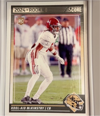 2024 Panini Score #327 Kool-Aid McKinstry — front