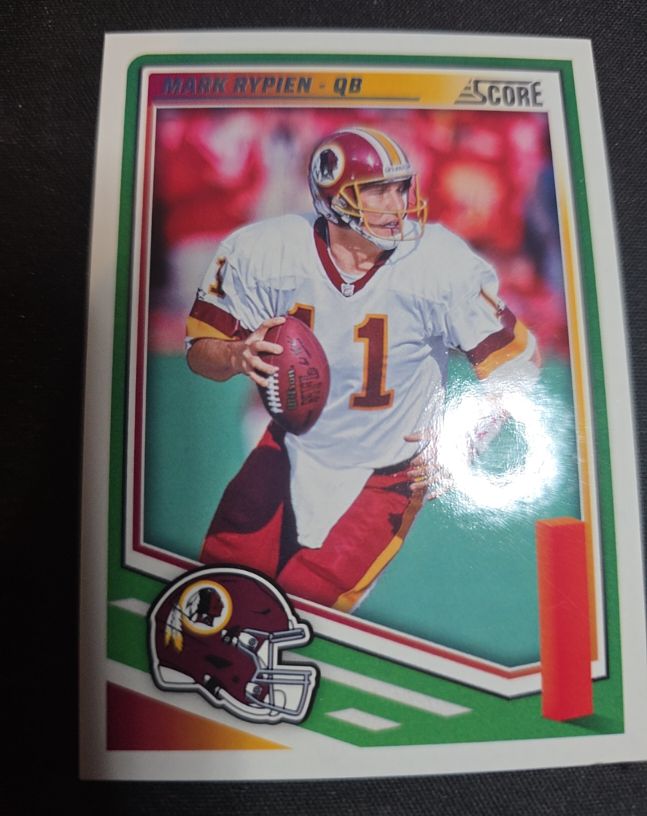 2025 Panini Score #135 Mark Rypien Washington Redskins — front