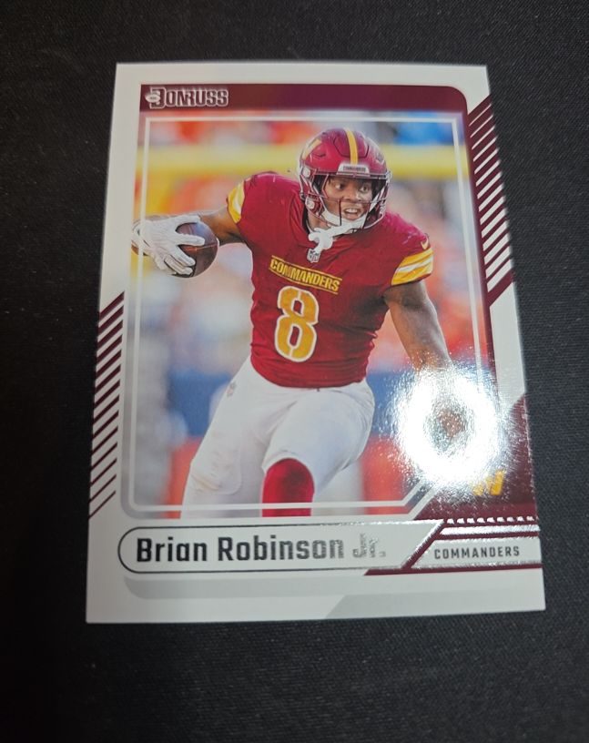 2024 Donruss #39 Brian Robinson Jr. Washington Commanders — front