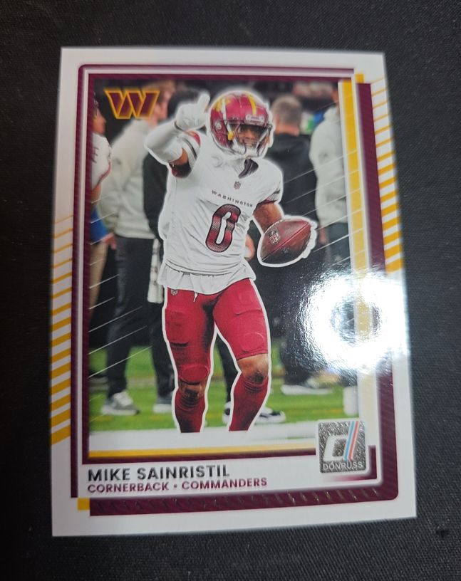 2025 Donruss #38 Mike Sainristil Washington Commanders — front
