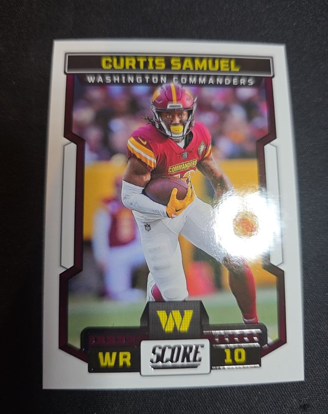 2023 Panini Score #257 Curtis Samuel — front