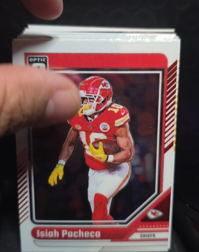 2024 Panini Donruss Optic #95 Isiah Pacheco — front