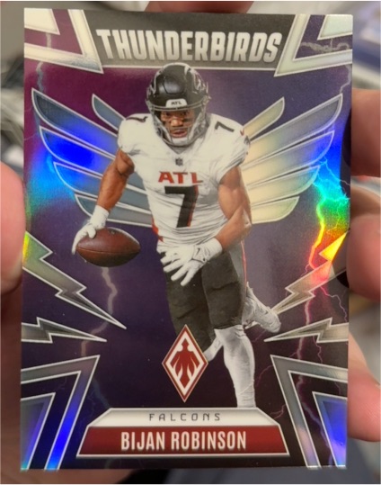 2025 Panini Phoenix Thunderbirds #3 Bijan Robinson — front