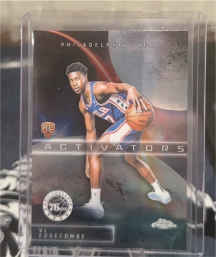 2025-26 Topps Chrome #AC-13 VJ Edgecombe Activators — front