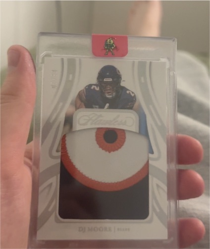 2023 Panini Flawless #19 DJ Moore — front