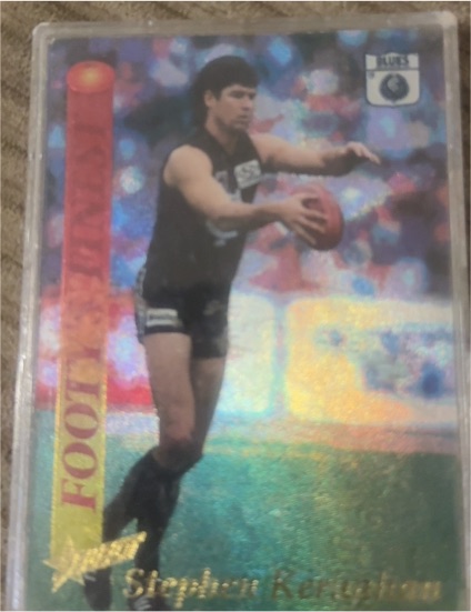 1995 Select AFL Series 2 Footy's Finest #FF8 Stephen Kernahan — front