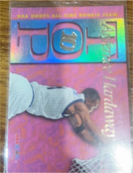 1995-96 NBA Hoops Top 10 #AR5 Anfernee Hardaway — front