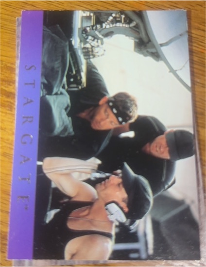 1994 Stargate AS4 Chase Card — front
