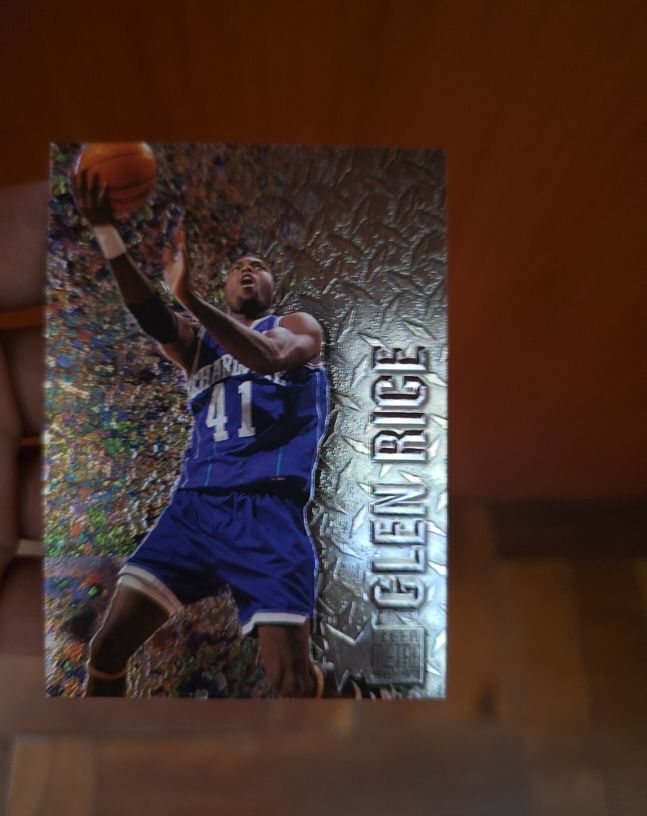 1996-97 Fleer Metal #10 Glen Rice — front