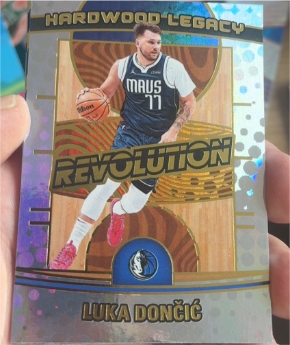 2024-25 Panini Revolution Hardwood Legacy #1 Luka Dončić — front