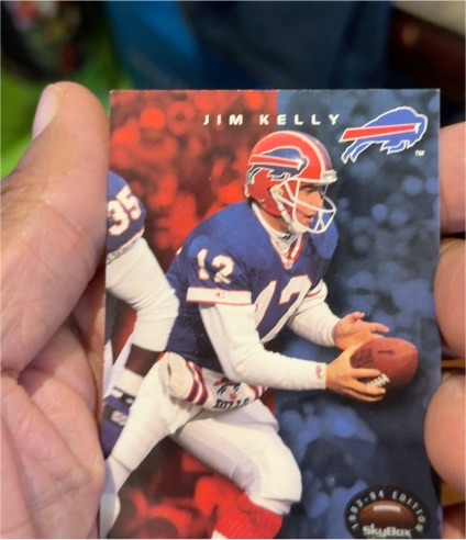1991 Pro Set #12 Jim Kelly — front