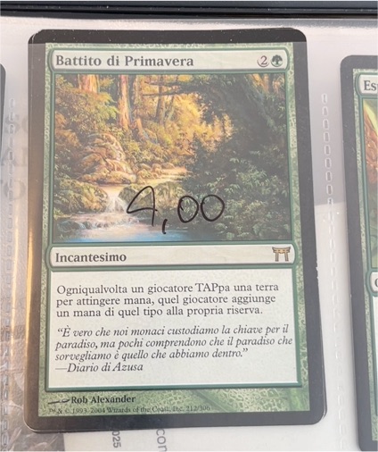 2004 Magic: The Gathering Battito di Primavera — front
