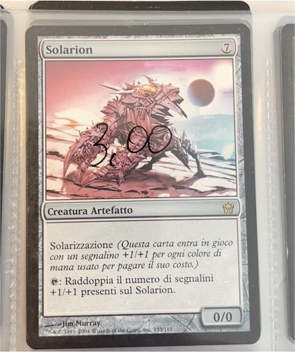 2004 Magic: The Gathering #133 Solarion — front