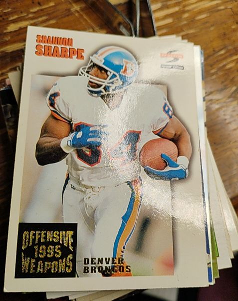 1995 Score Summit #192 Shannon Sharpe — front