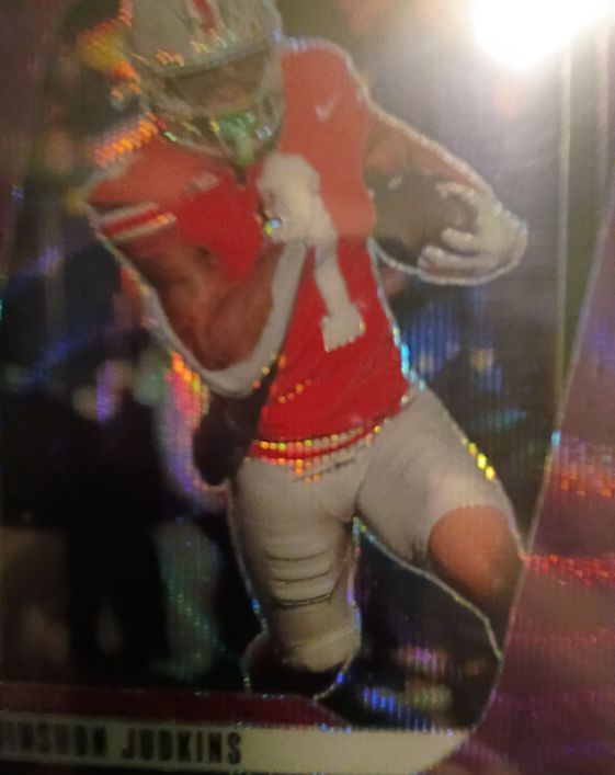2020 Panini Select Harrison Jenkins Tri-Color Die-Cut Prizm Rookie — front