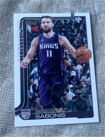 2025-26 Topps #167 Domantas Sabonis — front