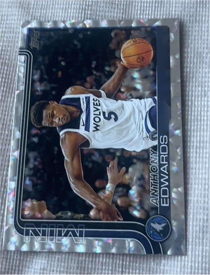 2025-26 Topps #108 Anthony Edwards — front