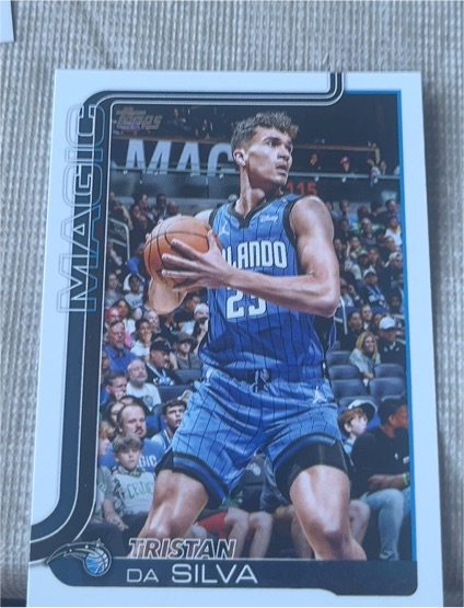 2025-26 Topps #93 Tristan Da Silva — front