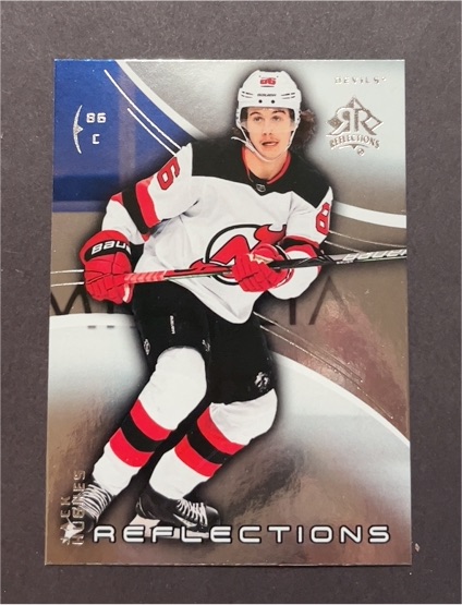 2020-21 Upper Deck Reflections #26 Jack Hughes — front