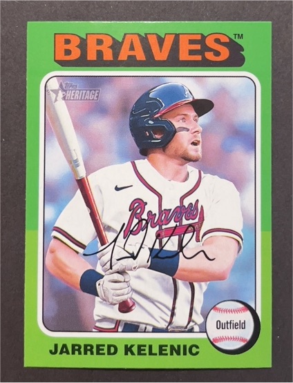 2024 Topps Heritage #293 Jarred Kelenic — front