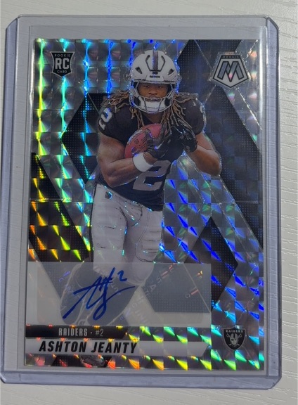 2025 Panini Mosaic #345 Ashton Jeanty — front