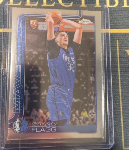 2025-26 Topps Chrome #251 Cooper Flagg — front