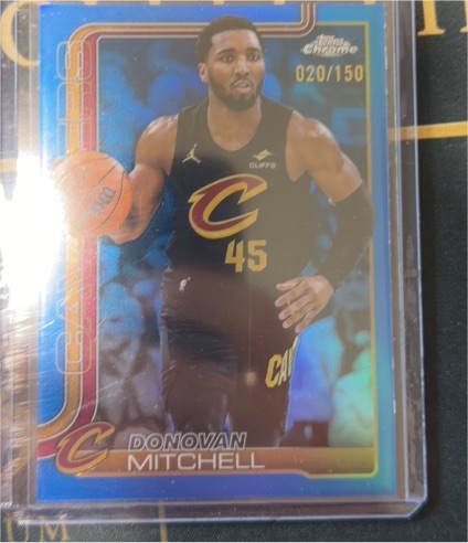2025-26 Topps Chrome #69 Donovan Mitchell — front
