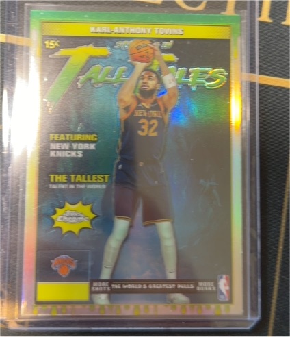 2025-26 Topps Chrome #TT-10 Karl-Anthony Towns Tall Tales — front