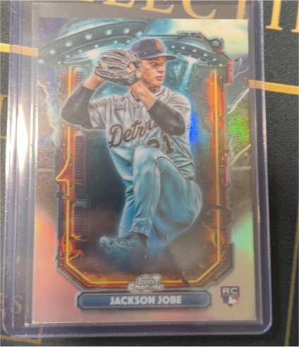 2025 Topps Chrome Cosmic #ET-29 Jackson Jobe Extraterrestrial Talent — front