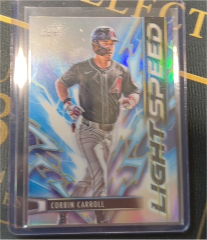 2025 Topps Cosmic Chrome #LS-18 Corbin Carroll — front