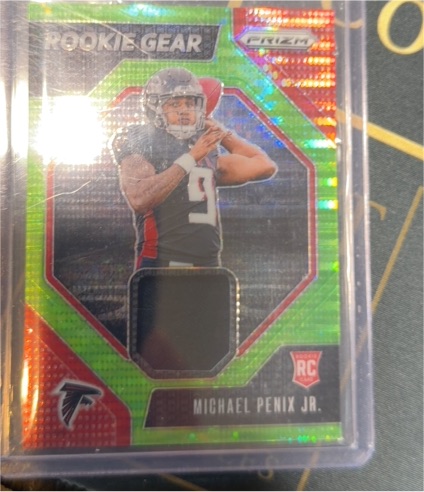 2024 Panini Prizm Rookie Gear #RG-MPJ Michael Penix Jr. — front