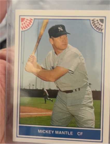 1987 TCMA 1961 New York Yankees #2 Mickey Mantle, Greatest Teams — front