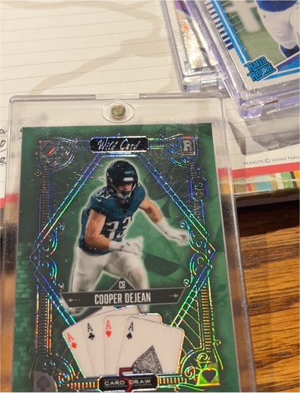 2024 Panini Wild Card #CD Cooper DeJean — front