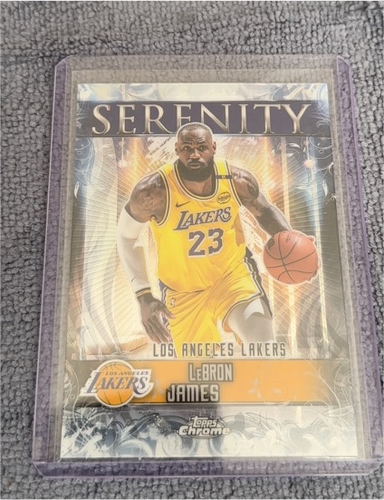 2025-26 Topps Chrome #SY-2 LeBron James Serenity Insert — front