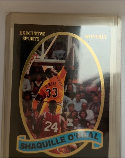 1992 Executive Sports Monthly #NNO Shaquille O'Neal — front