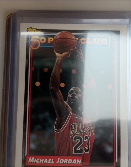 1992-93 Topps #205 Michael Jordan — front